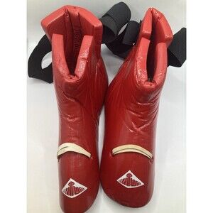Mens Size 9/10 Century Red Foam Sparring Shoes Tae Kwon Do Karate